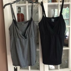 2 maternity tank tops